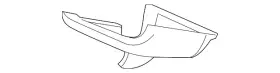 76410-t2a-a01 Acura Genuine Cover Rear-view Mirror Wire Harness