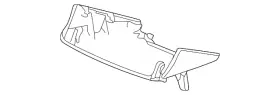 76412-tya-a01 Acura Genuine Cover Sensor