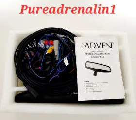 Lcdm40a Advent Replacement Reverse Mirror With Built-in 4 Inch Lcd Monitor