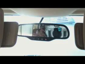 267.am1408 American Motors H3 2008 Rear View Mirror 1224391