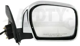 0662763 Apdty Side View Mirror Chrome Power Right