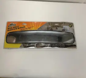 Armor All 812350132306 Car Truck Easy Install 17 Inch Wide Angle Rearview Mirror New Sealed