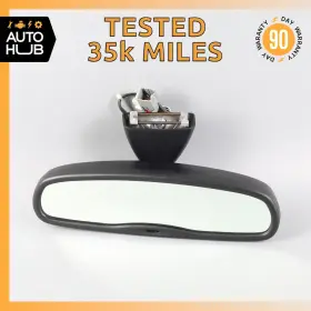 7g4317700bd Aston Martin 05-19 Db9 Rapide Interior Rear View Mirror Black Oem 35k