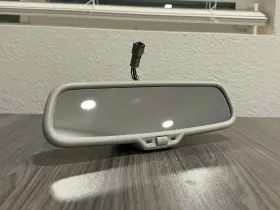 4f0857511f1ye Audi 267-50102 05-09 A4 S4 A6 Q5 Q7 Rear View Interior Mirror Auto Dim Compass Gray
