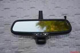 48680155 Audi 2013-2016 S4 S5 Q5 Interior Rear View Mirror Black With Compass Auto Dim Oem