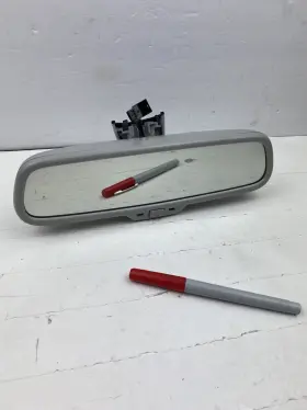 4fo857511f1ye Audi 2006 - 2009 A4 S4 A6 Q7 Auto Dim Rear View Mirror Compass Gray Body Oem