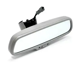8r0857511a Audi 2012-2015 Q7 4l Auto Dim Rear View Mirror With Compass And Homelink Beige Oem