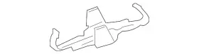 8s0-857-118-a Audi Genuine Mirror Inside Retainer