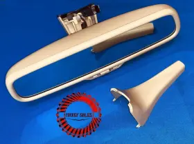 905-0996 Audi Oem 2005-2008 A3 A4 A6 S4 S6 Rs4 Rear View Mirror Auto Dim Compass - Tan