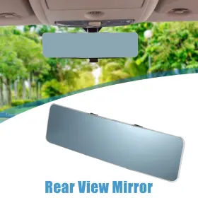 Automall Tech 723115881387 30 X 8cm Wide Angle Rearview Mirror Large Rear View For Cars Boats Trucks