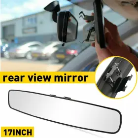 2808460 Auxito 17 Inch Rear View Mirror Wide Angle Convex Car Truck Suv Day Night Acces Inches J