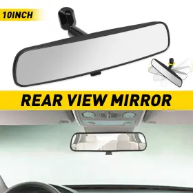 A0364a0008 Auxito Universal Inner Inside Interior Rearview Rear View Mirror 10 Inch With Adhesive Kit
