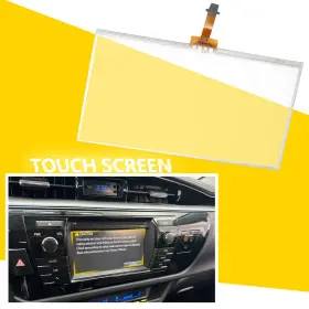 La061wq1 Auxito 04 6.1 Inch Touch Glass Screen Digitizer For Toyota 14-16 Corolla Camry Rav4 Prius Radio