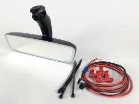 Mahl5b-gladiator2025 Bammllc Gentex Frameless Rear View Mirror With Homelink V5 For Jeep Gladiator 2020-2025