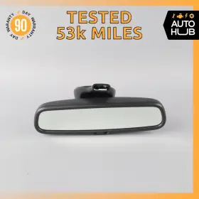 3w8857511d Bentley 03-09 Continental Gt Gtc Interior Rear View Mirror Black Oem 53k