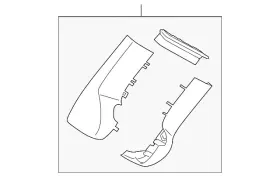 51-16-9-108-974 Bmw Genuine Mirror Cover