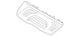 Bmw 51-16-9-108-982 Genuine Rear Cover
