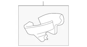 51-16-9-216-739 Bmw Genuine Interior Rear View Mirror Cover