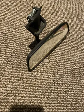 51161817121 Bmw Genuine Original E30 E28 Rear View Mirror With Rubber Cover Oem