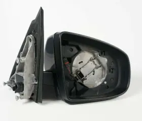 51167282732 Bmw 07-2010 X5 E70 Front Passenger Right Door Rear View Mirror Blue 8 Pin Motor