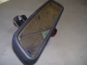 51168236774 Bmw 2000 528i - Rear View Mirror Black Oem