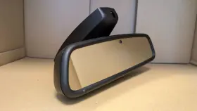 51169134458 Bmw Genuine 2003-2010 5 6 7 Series Auto Dim Homelink Rear View Mirror With Covers