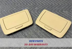 9130971 Bmw Oem 2pcs Set Rear Vanity Make Up Mirror Gray F01 F02 F04 7 Series