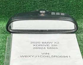 E11026661 Bmw 2018-2023 X2 F39 F48 Rear View Mirror Oem
