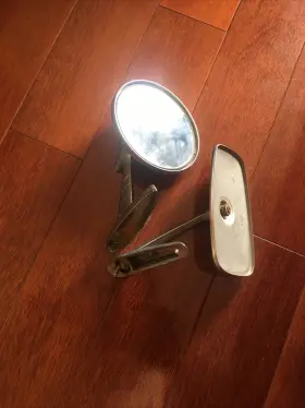 40176 Brite-vue 41076 2 Side Rear View Mirrors 1 1960 S 70 Chevy Dodge Ford Rare