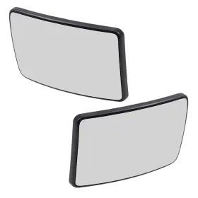 3339-0049lr Brock Set Tow Mirror Glass Fits 13-16 Ford Super Duty Pickup Power Lower With Base Heated