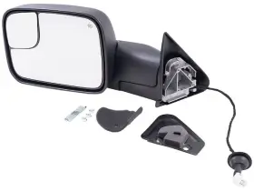 49gynf Brock Left Towing Mirror Fits Dodge Ram 3500 1998-2002