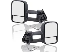 Qw755wk Brock Towing Mirror Set For 1988-1999 Gmc K1500 1989 1990 1991 1992 1993 1994