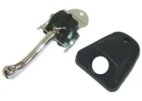 Imb6971 Brothers Trucks Inside Rear-view Mirror Bracket - Deluxe Chrome/black