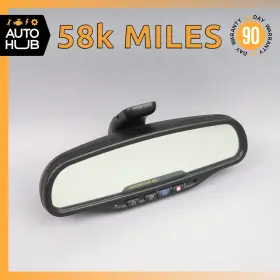 15911609 Cadillac 06-09 Xlr Interior Rear View Mirror Black Oem 58k