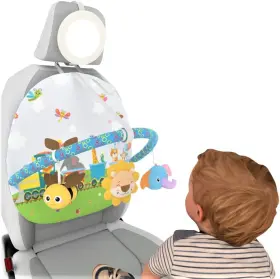 Ppk021 Caterbee Baby In-car Toy Center For Long Travel With Rear Mirror Car Seat Double