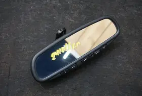 15188930 Chevrolet Interior Rear View Mirror Black With Lights Oem Ssr 2003-06