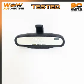 15911606 Chevrolet 06-13 Corvette C6 Cadillac Xlr Interior Rear View Mirror Black Oem