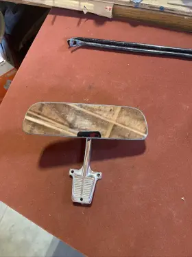 3768785 Chevrolet 1960 1961 1962 1963 1964 1965 - 1966 Gmc Chevy Truck Rear View Mirror Original
