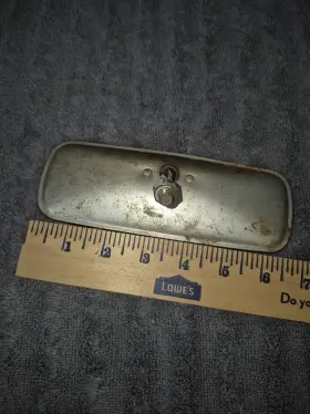 985994 Chevrolet 1949-1950 Gm Original Rear View Mirror - Used Good Glass