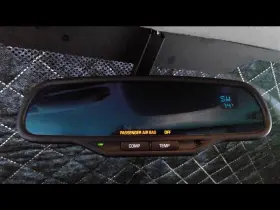 267.gm8m05 Chevrolet Truck Silvrdo15 2005 Rear View Mirror 406290