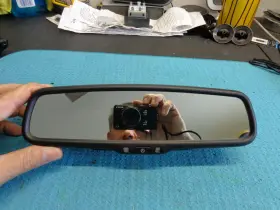 04389936ab Chrysler Dodge Avenger 07 08 09 10 11 12 13 14 Rearview Mirror Auto Dim Lights Microphone