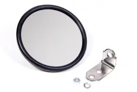 7328 Coleman Racing Products - Round Mirror With L Brkt