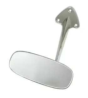 98-8578-b Empi Chrome Rear View Mirror Fits Vw 1965-1967 Type 1 Sedan Bug Beetle 98-8578
