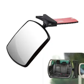 Fun6 Flygun Universal Car Rearview Mirror Auxiliary Blind Spot Adjustable White