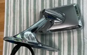 A34771-bm5c Fomoco 1966 Nos Mercury Monterey Remote Drivers Side Mirror Oem #a34771-bm5c