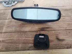 267-ford Ford 2005 F250 Rear View Mirror Automatic Auto Dimming W Compas Mod Oem