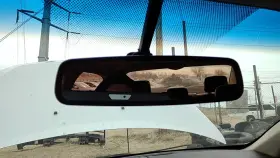 8u5z17700 Ford 2010-2012 Fusion Inside Rear View Mirror Oem Windshield Mounted