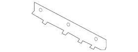 Ah6z-14a099-b Ford Genuine Wire Shield