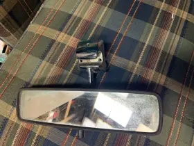 C7zb-176-b Ford 1967 Mustang Fastback Rear View Mirror Day/night With Bracket Oem