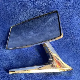 D9ab-17743-aa Ford Used Oem 1979 Left Hand Chrome Driver Side Rear View Mirror